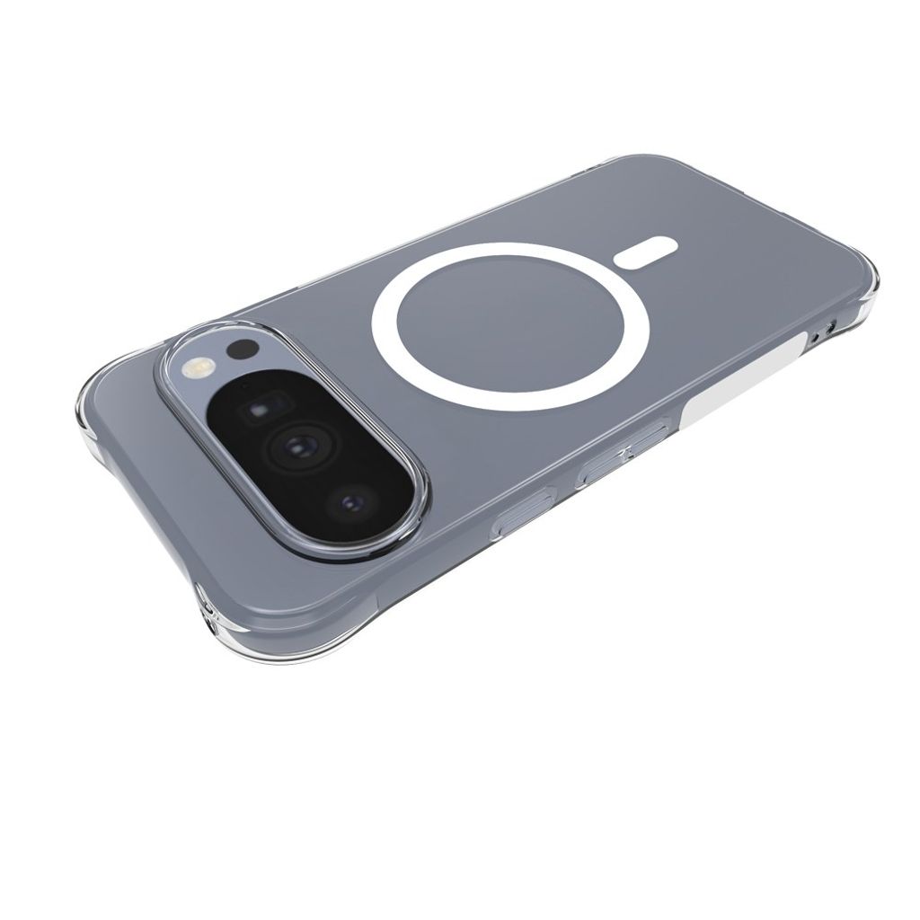 Google Pixel 11 Pro MagSafe-kompatibelt Deksel TPU - Gjennomsiktig