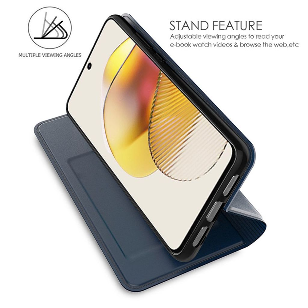 Motorola Edge 60 Neo 5G Kotelo, Korttipaikka - Sininen