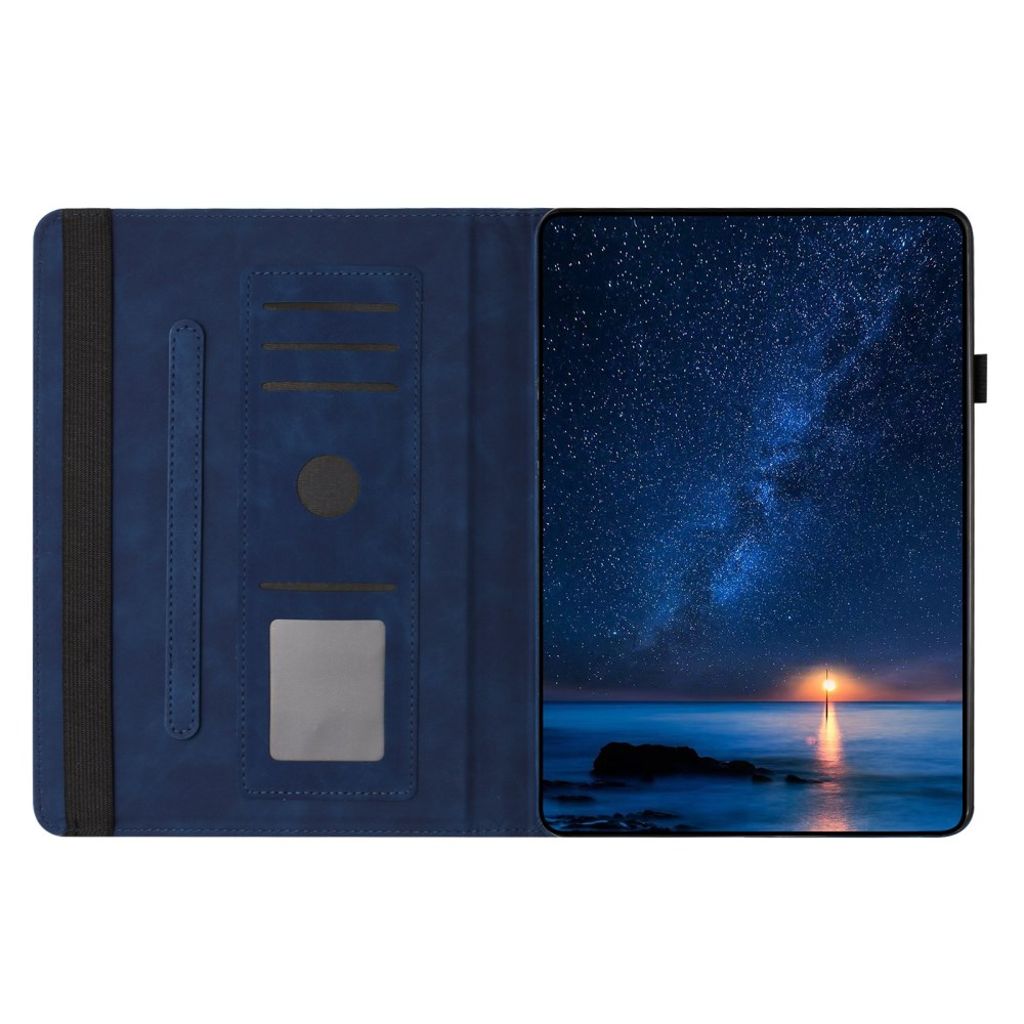 Samsung Galaxy Tab A11 / A9 Etui i PU-skinn - blå