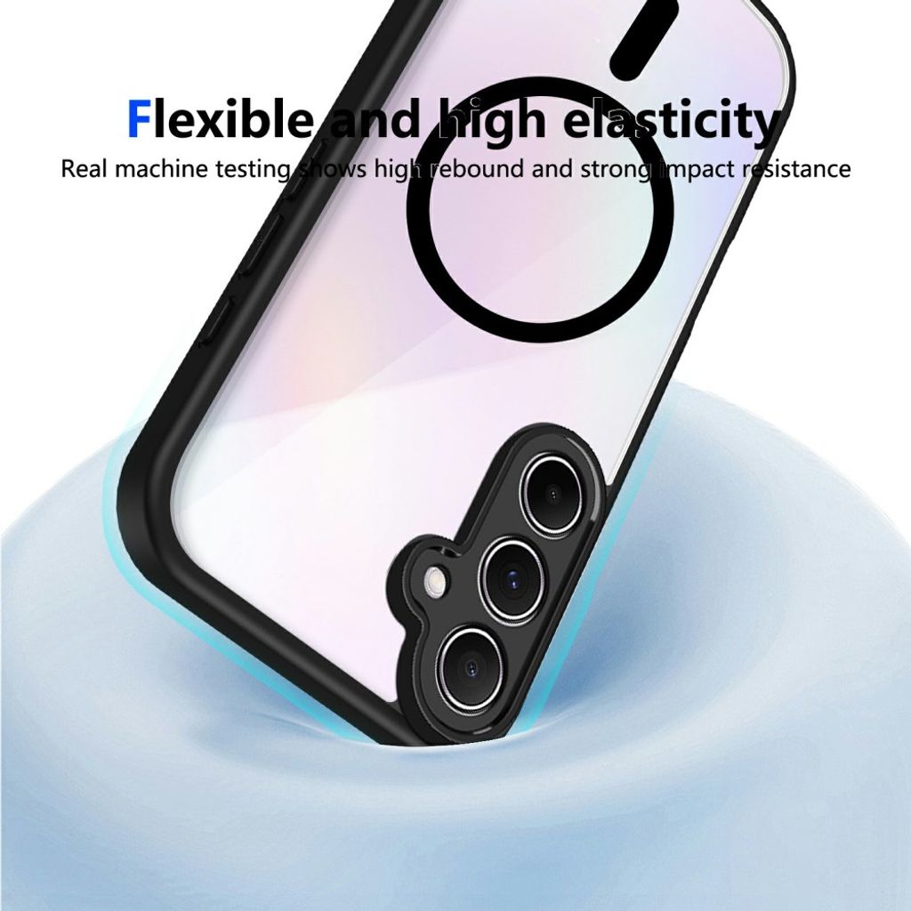 Samsung Galaxy S26 FE/S25 FE MagSafe Kompatibel Cover - Sort