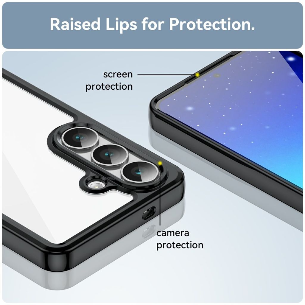 Samsung Galaxy S26 / S26 Pro Akryl Skal - Svart