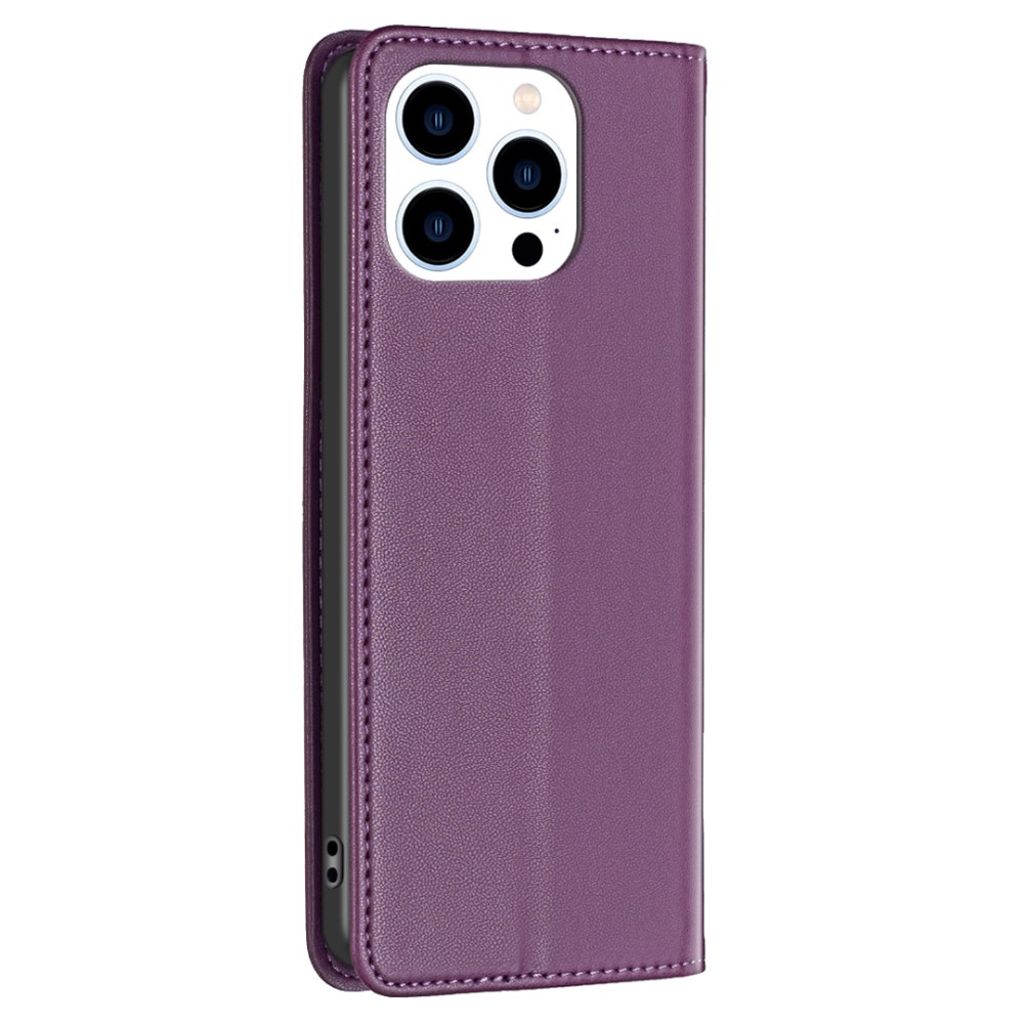BINFEN COLOR iPhone 13 Pro Max Lompakkokotelo – Tumman violetti