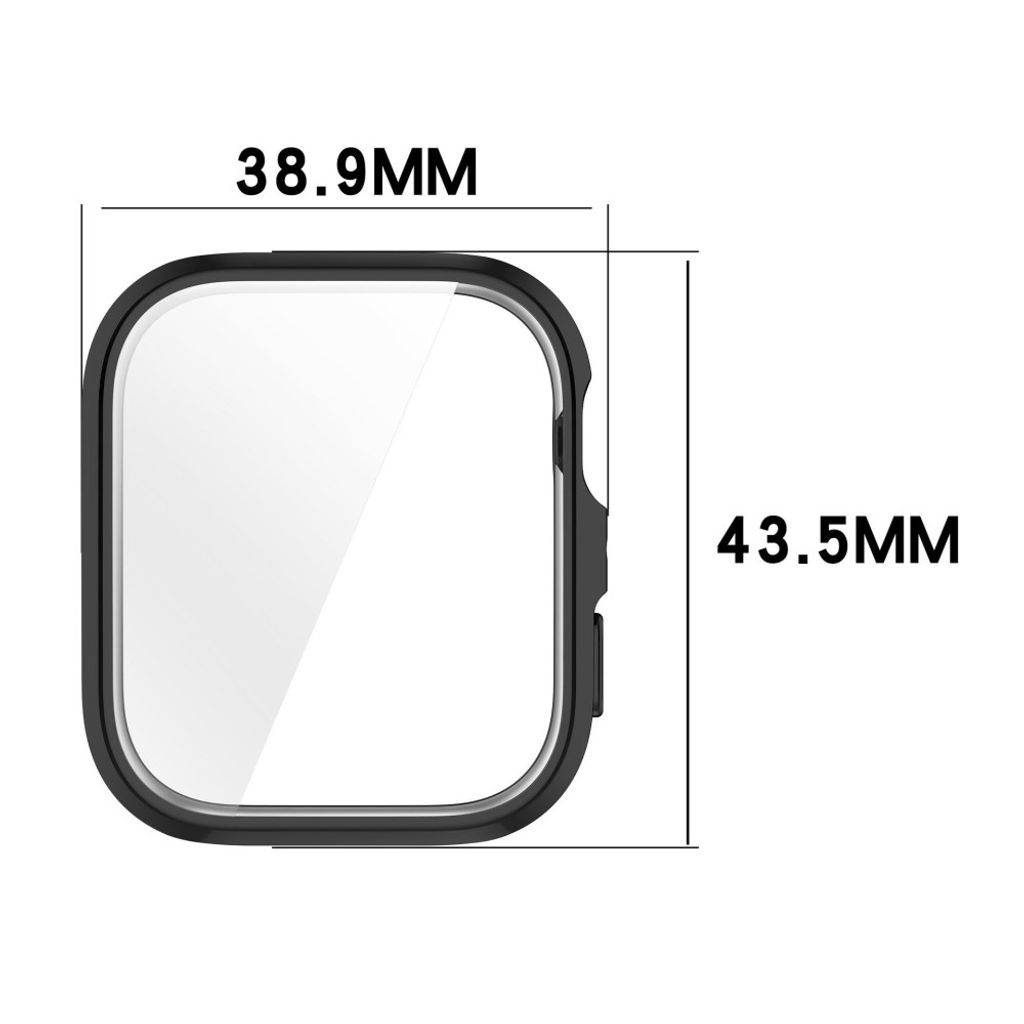 Huawei Watch Fit 5 Fulddækkende TPU-cover - Sort