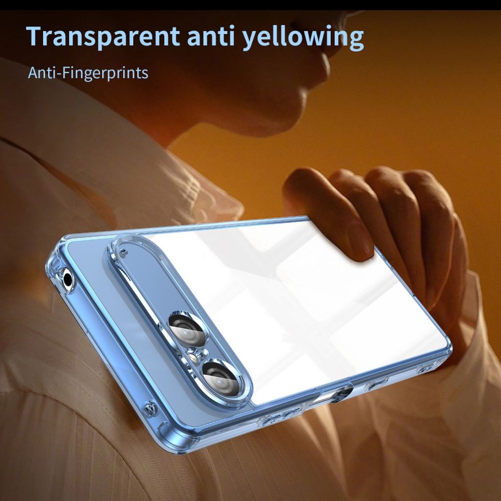 Sony Xperia 10 VII Kuori, Akryyli - sininen