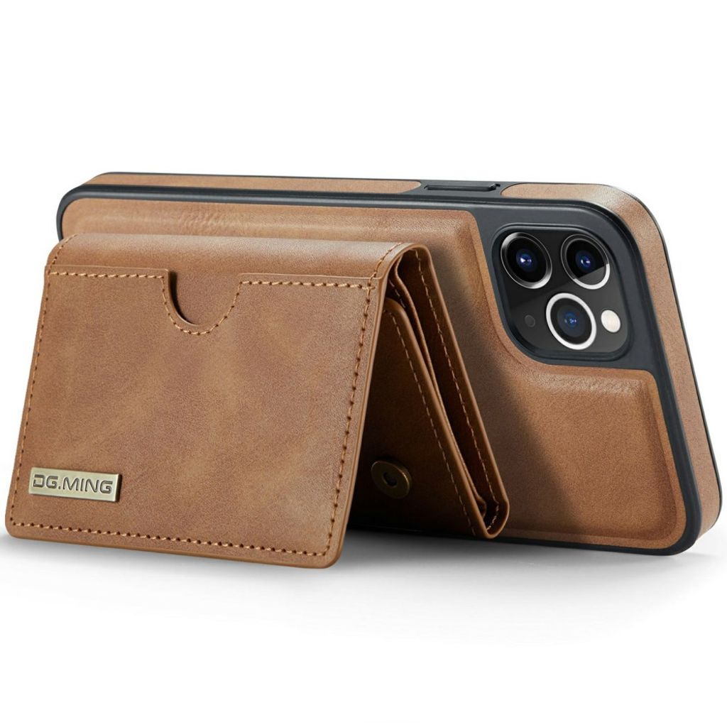 DG.MING iPhone 11 Pro Cover med Pung - Brun