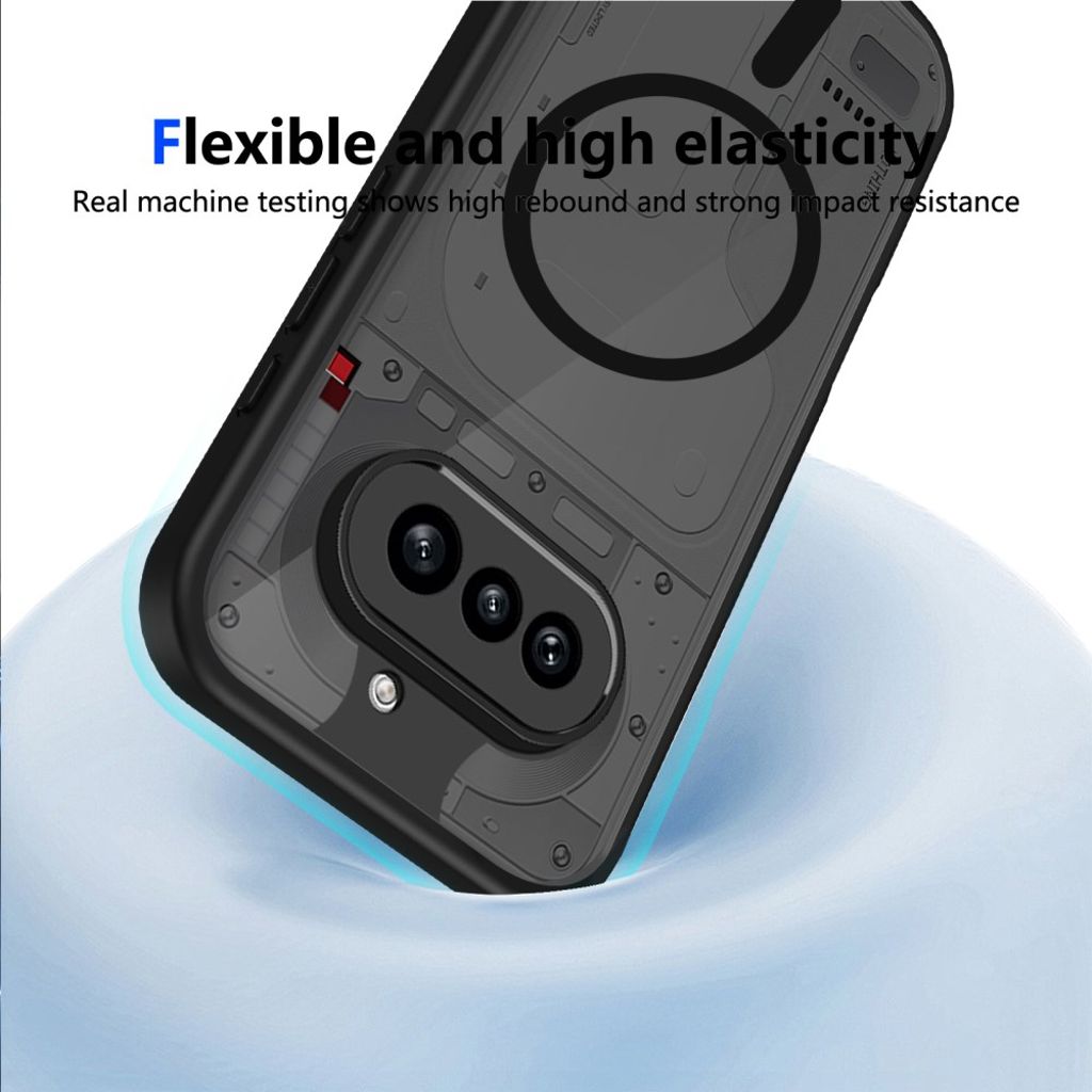 Nothing Phone (4a) MagSafe-kompatibelt Deksel - Svart