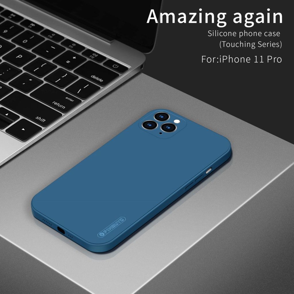 PINWUYO iPhone 11 Pro Silikone Cover - Sort