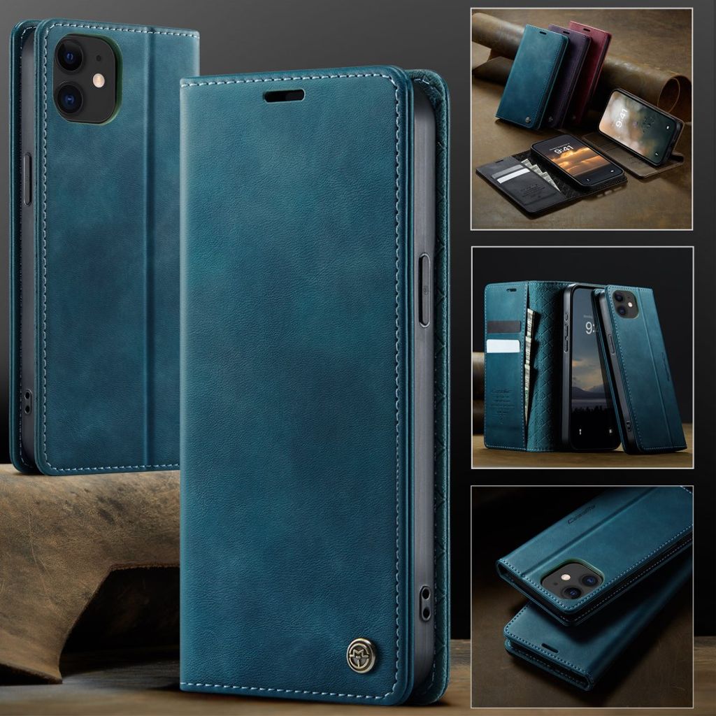 CASEME iPhone 12 Mini Cover with Card slots - Green