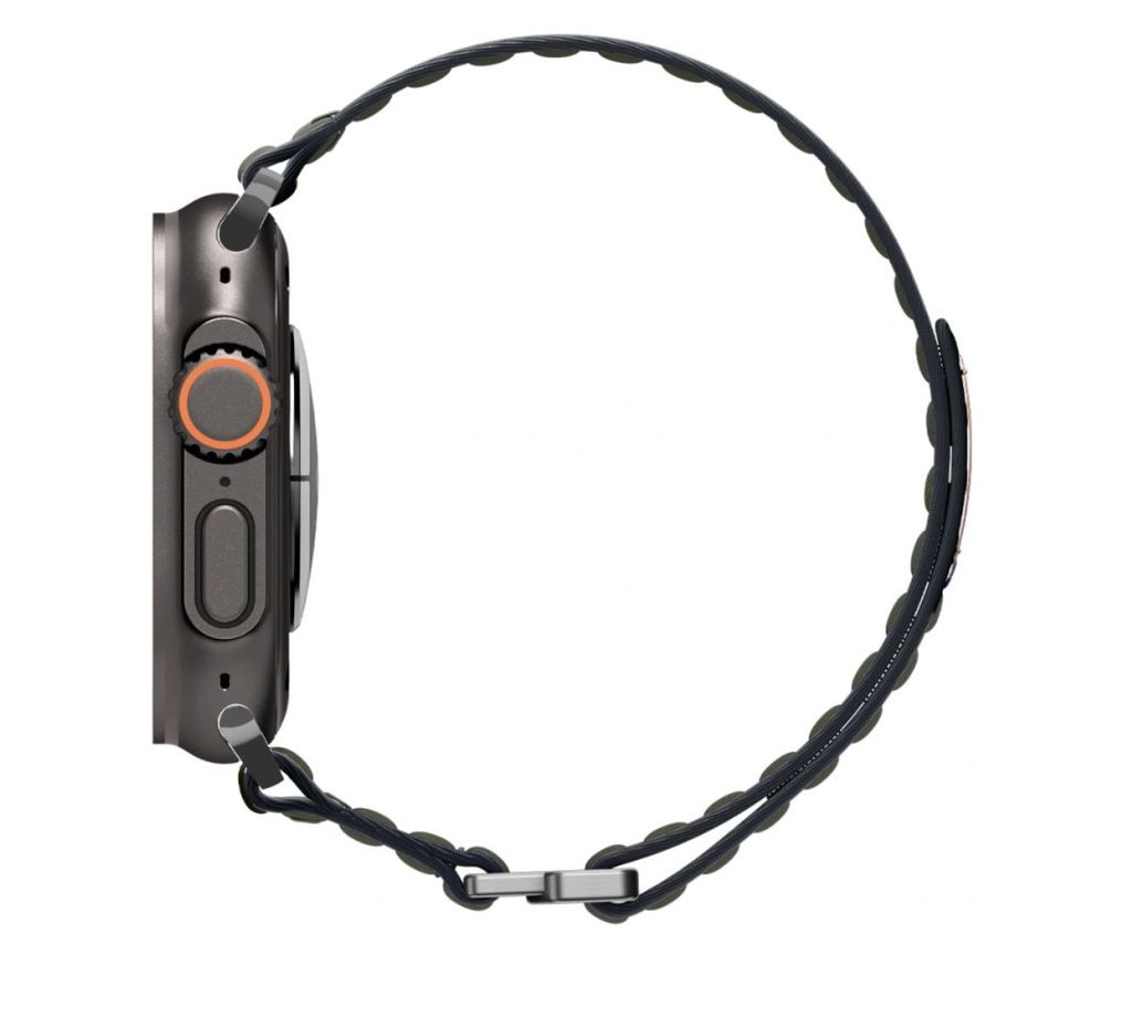 Spigen WBF0 Kellonranneke Apple Watch 44/45/46/49mm - Vihreä