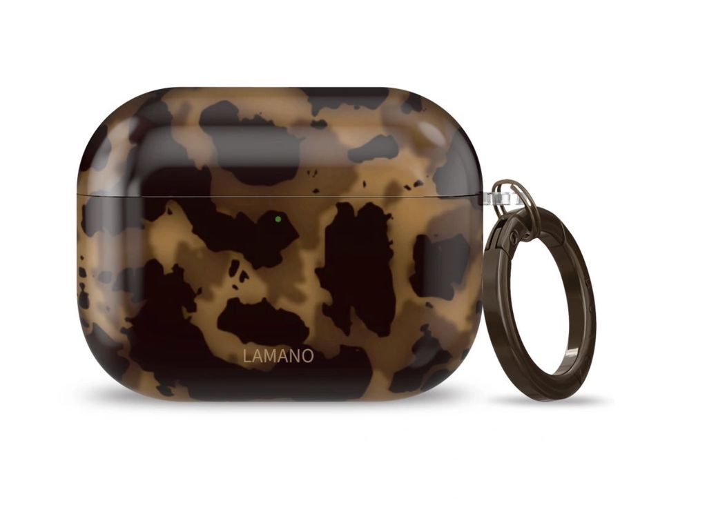 Tech-Protect Lamano Kuori AirPods Pro 1 / 2 - Musta/ruskea