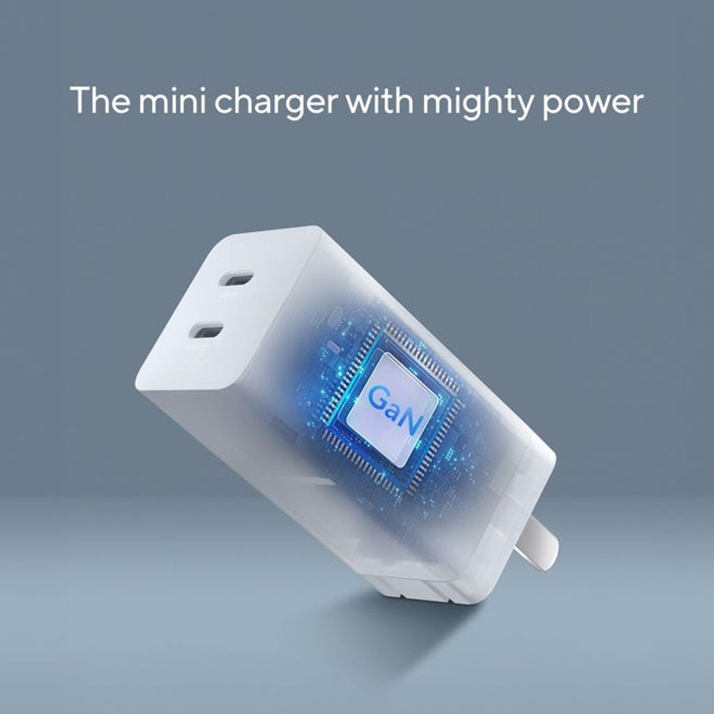 ASUS 65W USB-C GaN-Wandladegerät mit USB-C-Kabel – Weiß