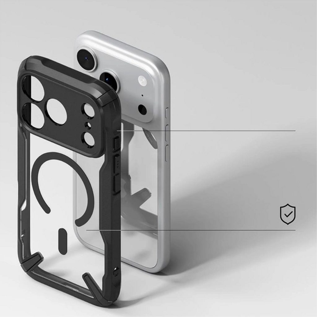 Ringke Fusion MagSafe Skal till iPhone 17 Pro Max - Svart