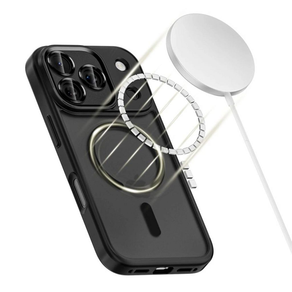 Tech-Protect MagCam MagSafe Deksel till iPhone 17 Pro Max - Matte Black