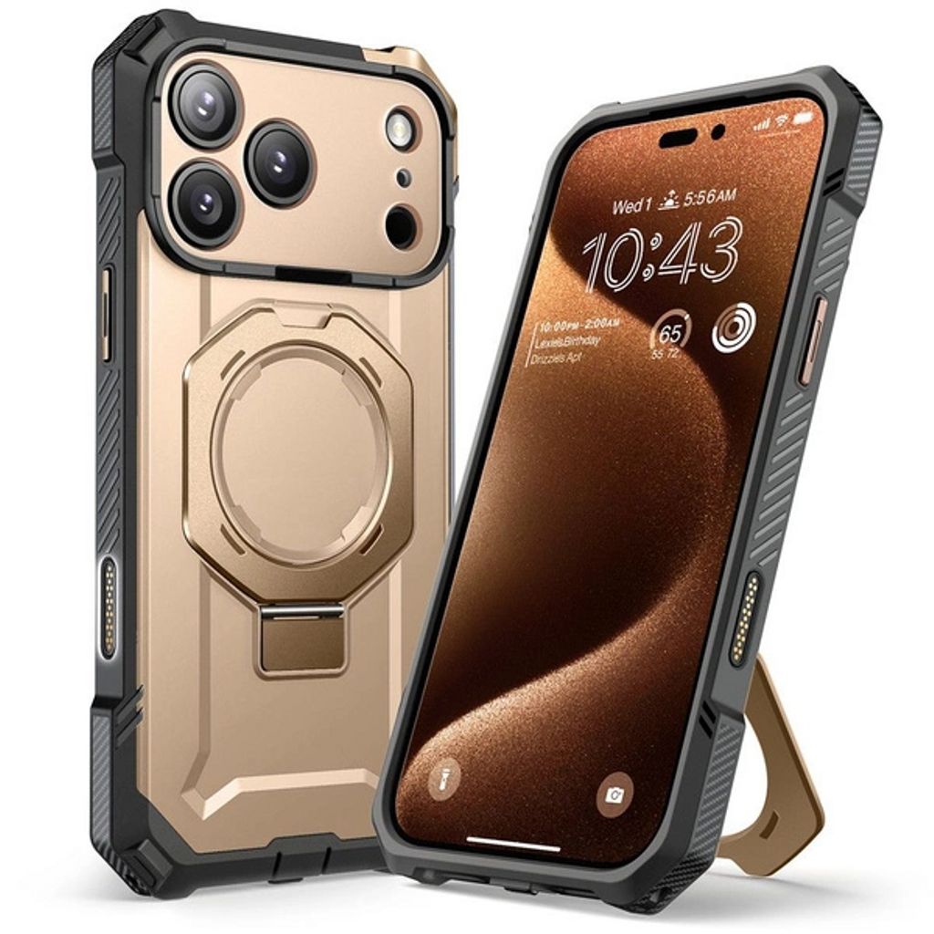 SupCase UB Grip MagSafe Deksel till iPhone 17 Pro - Gull