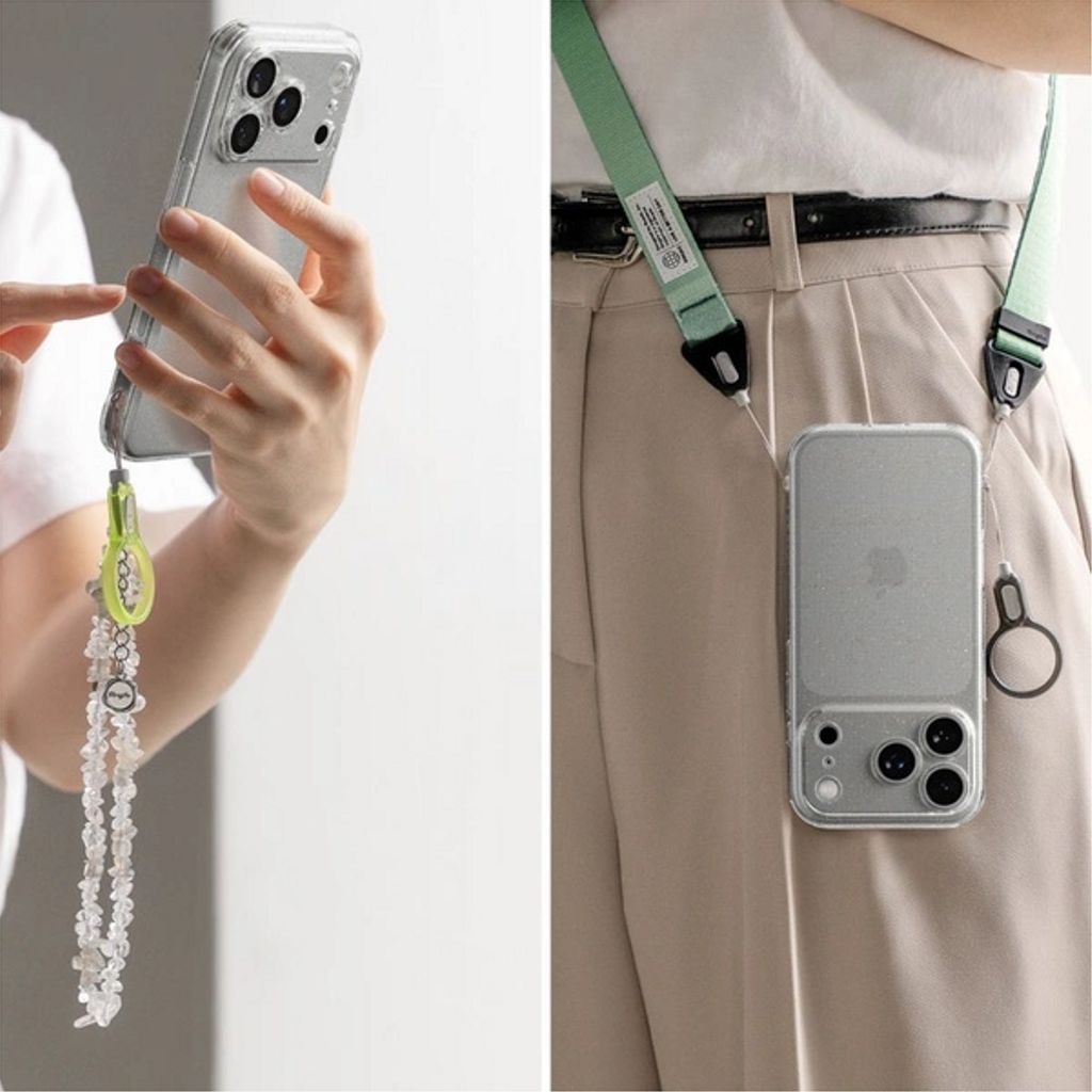 Ringke Air Case for iPhone 17 Pro - Clear/Glitter