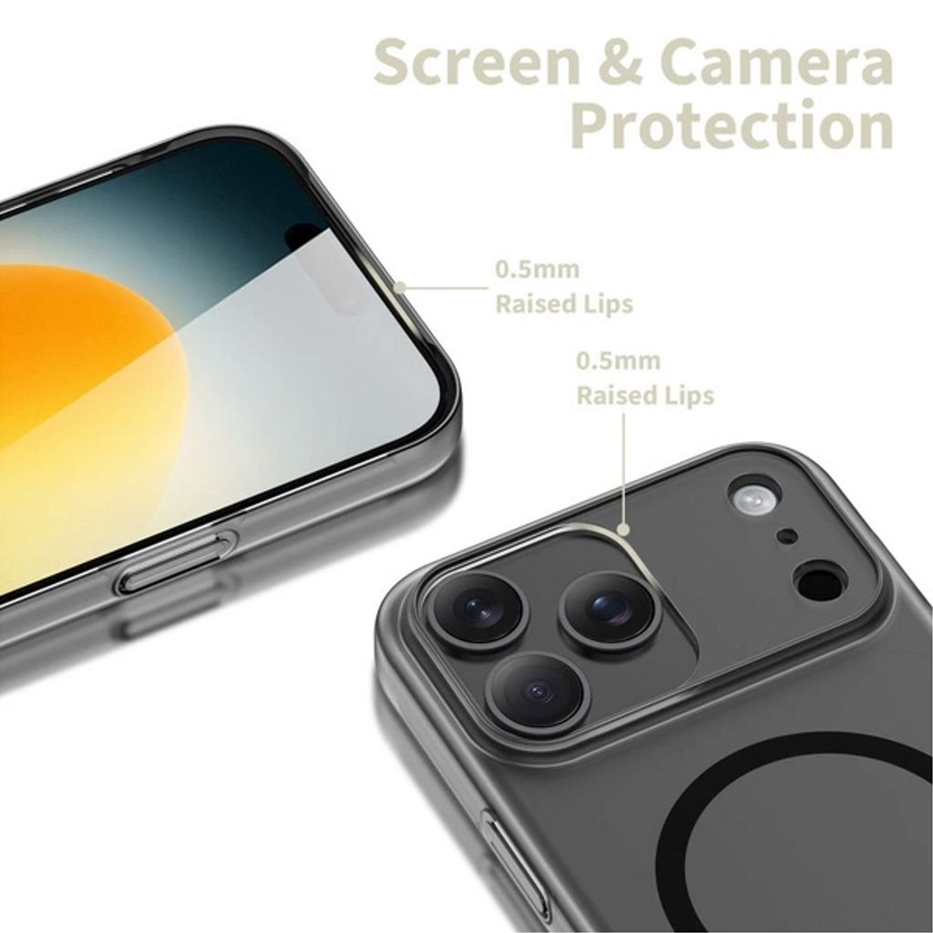 Tech-Protect MagSlim MagSafe Deksel till iPhone 17 Pro - Matte Black