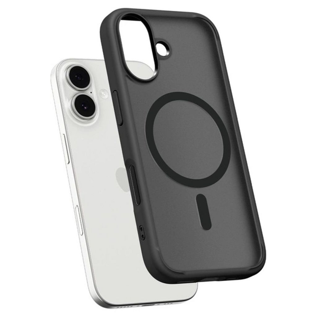 Spigen Ultra Hybrid MagSafe Case for iPhone 17 - Black/Transparent Matte