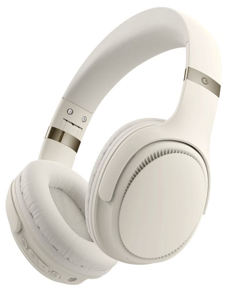 Exibel Andesite hopfällbara over ear hörlurar, Bluetooth - Vit