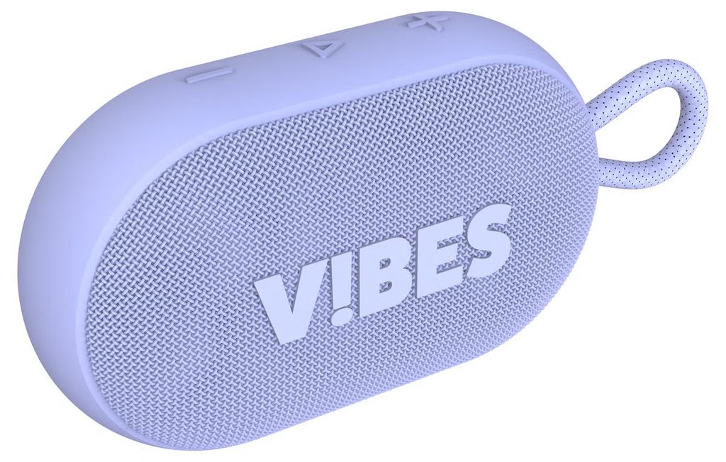 Exibel Vibes kannettava langaton kaiutin, vedenpitävä - violetti