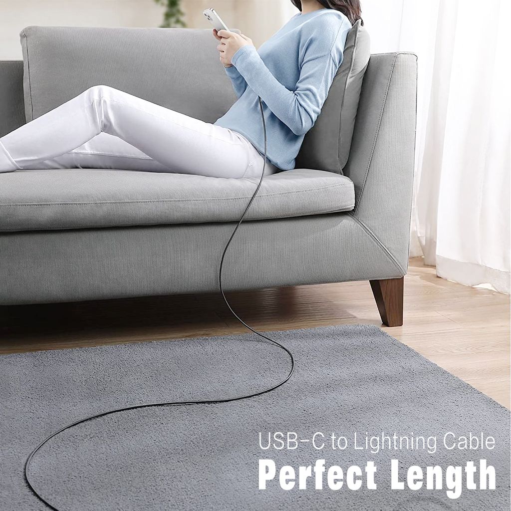 SiGN USB-C til USB-C-kabel 5A, 100W, 1m - Sort