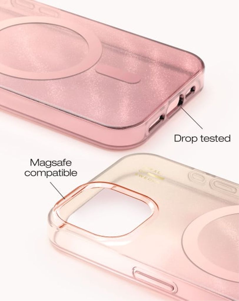 iDeal of Sweden iPhone 13/14/15/16e Cover MagSafe – Rose Blush
