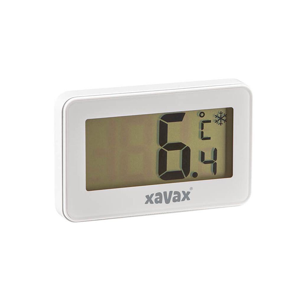 XAVAX Digitalt Termometer for Kjøleskap/Fryser - Hvit