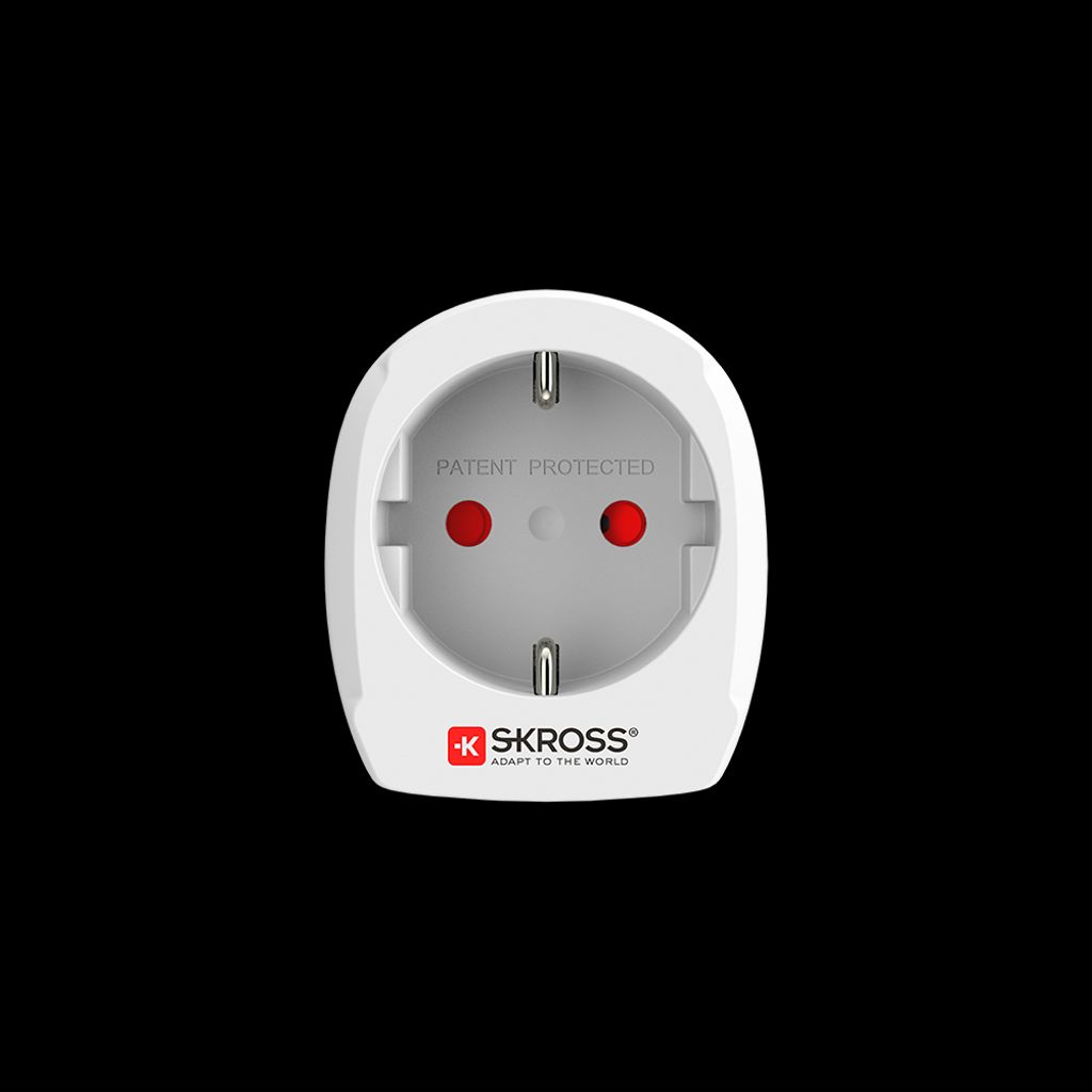 SKROSS Reiseadapter Combo World til India