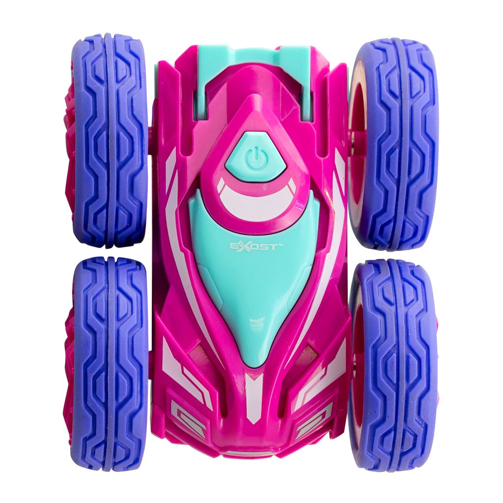 Silverlit Exost 360 Mini Flip NEO Amazone radio-ohjattava auto – pinkki/sininen