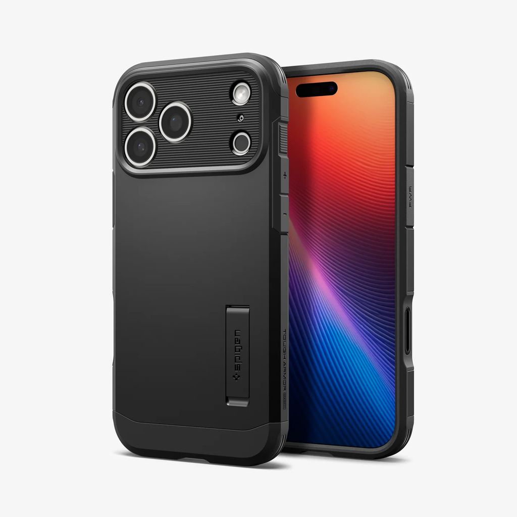 Spigen iPhone 17 Pro Max Tough Armor T MagFit Case - Black
