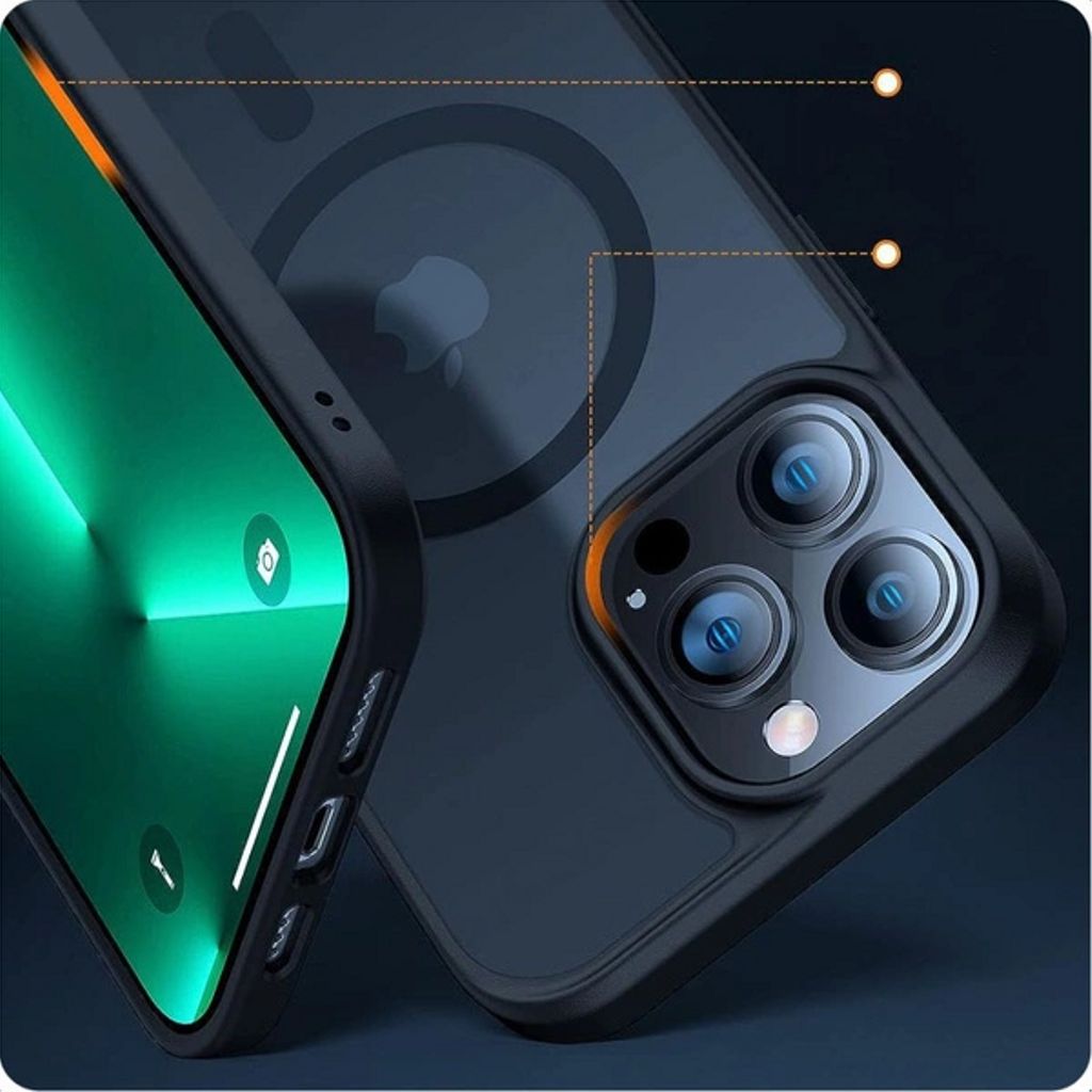 Tech-Protect MagMat MagSafe Deksel iPhone 15 Pro Max - Matt Titan