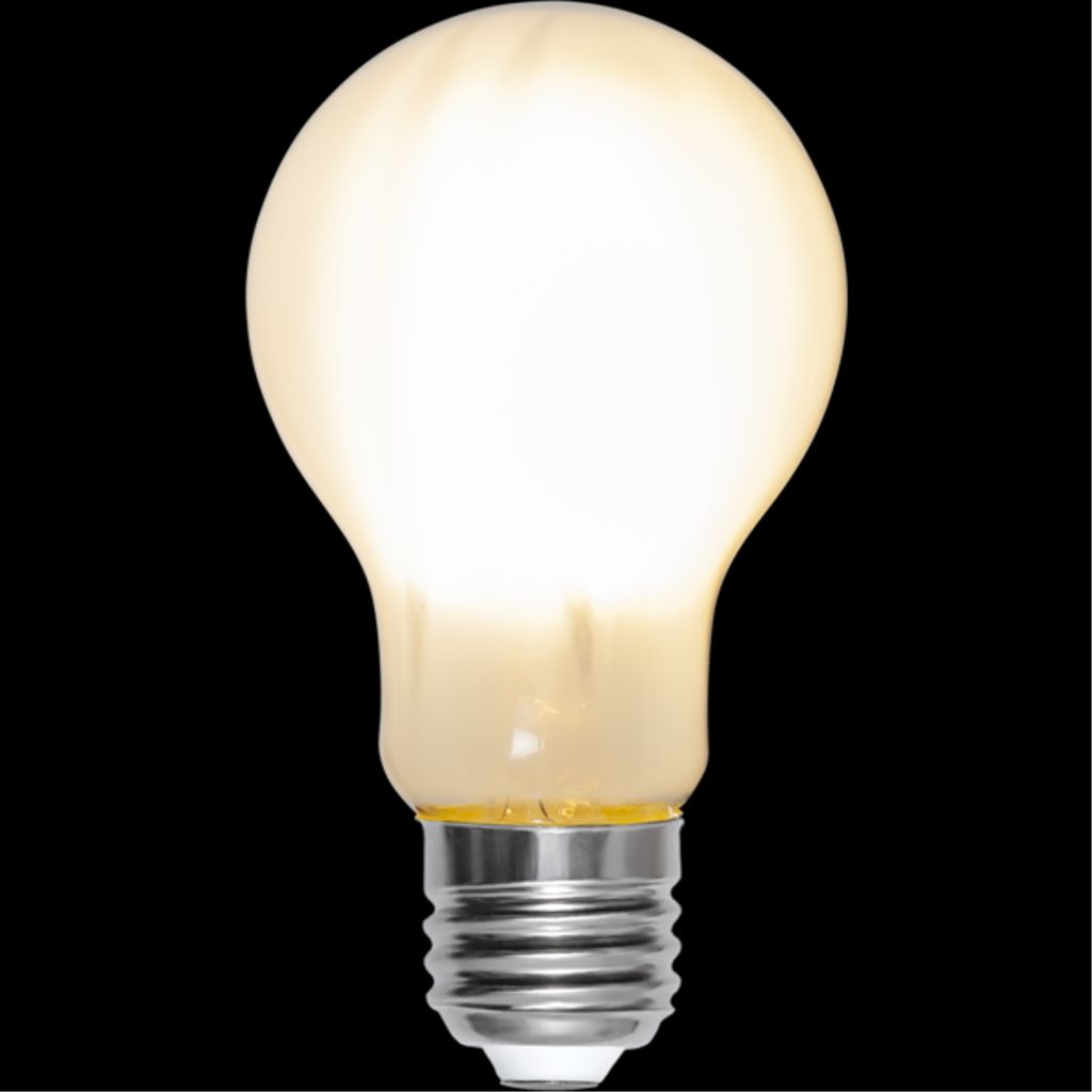 LED-lampa E27 A60 Frosted 2-pack