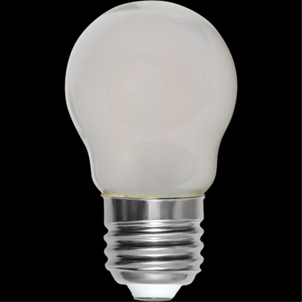 LED-lampa E27 G45 Frosted 2-pack