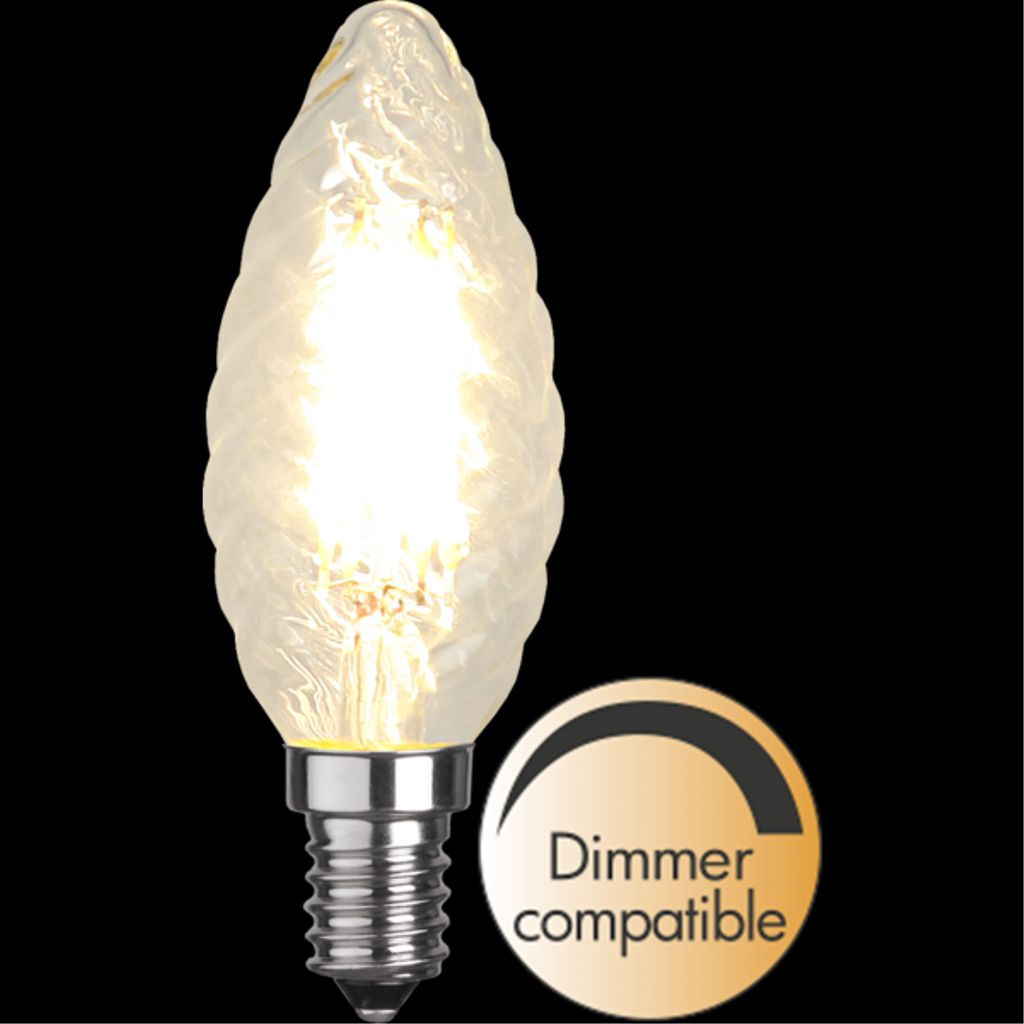 LED-pære E14 TC35 Klar