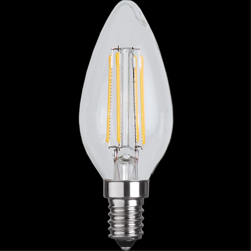 LED-lampa E14 C35 Clear