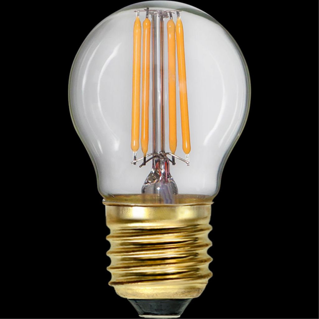 LED-pære E27 G45 Soft Glow