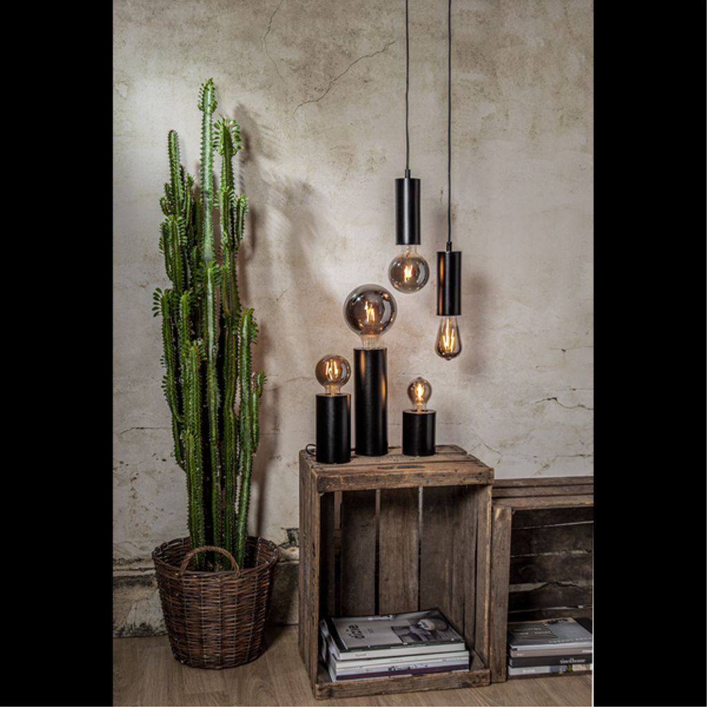LED-lampa E27 ST64 Plain Smoke