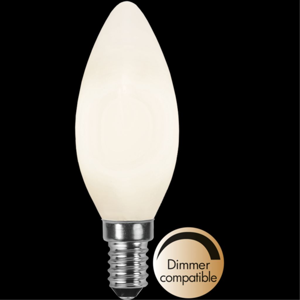 LED-lampe E14 C35 Opak Filament RA90