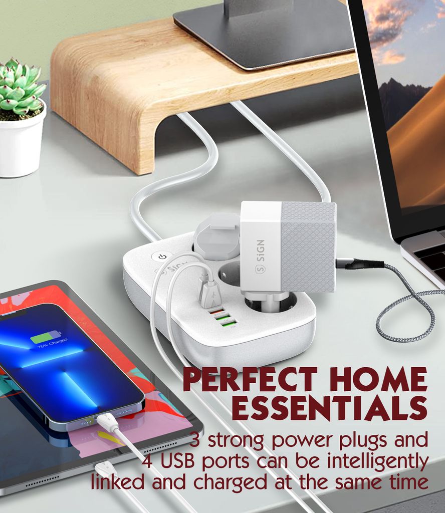 SiGN Smart WiFi Power Strip 10A