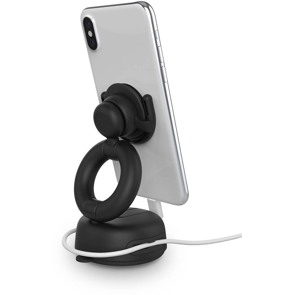 PopSockets Bilholder for Dashbord og Frontrute – Svart