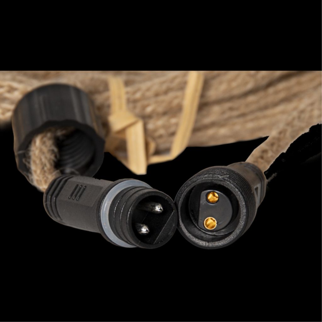 Star Trading ljusslinga Jutta outdoor – beige