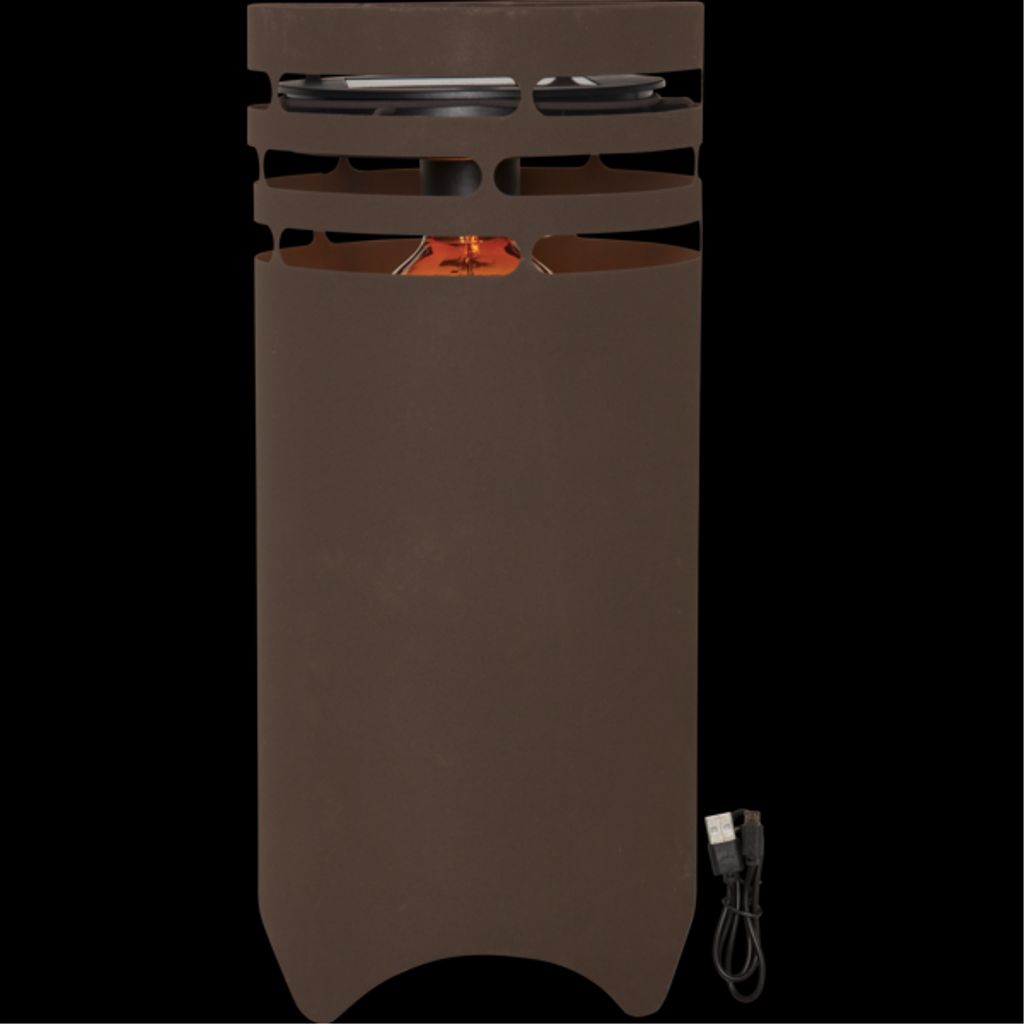 Star Trading solcellslykta Marron, 40cm – brun