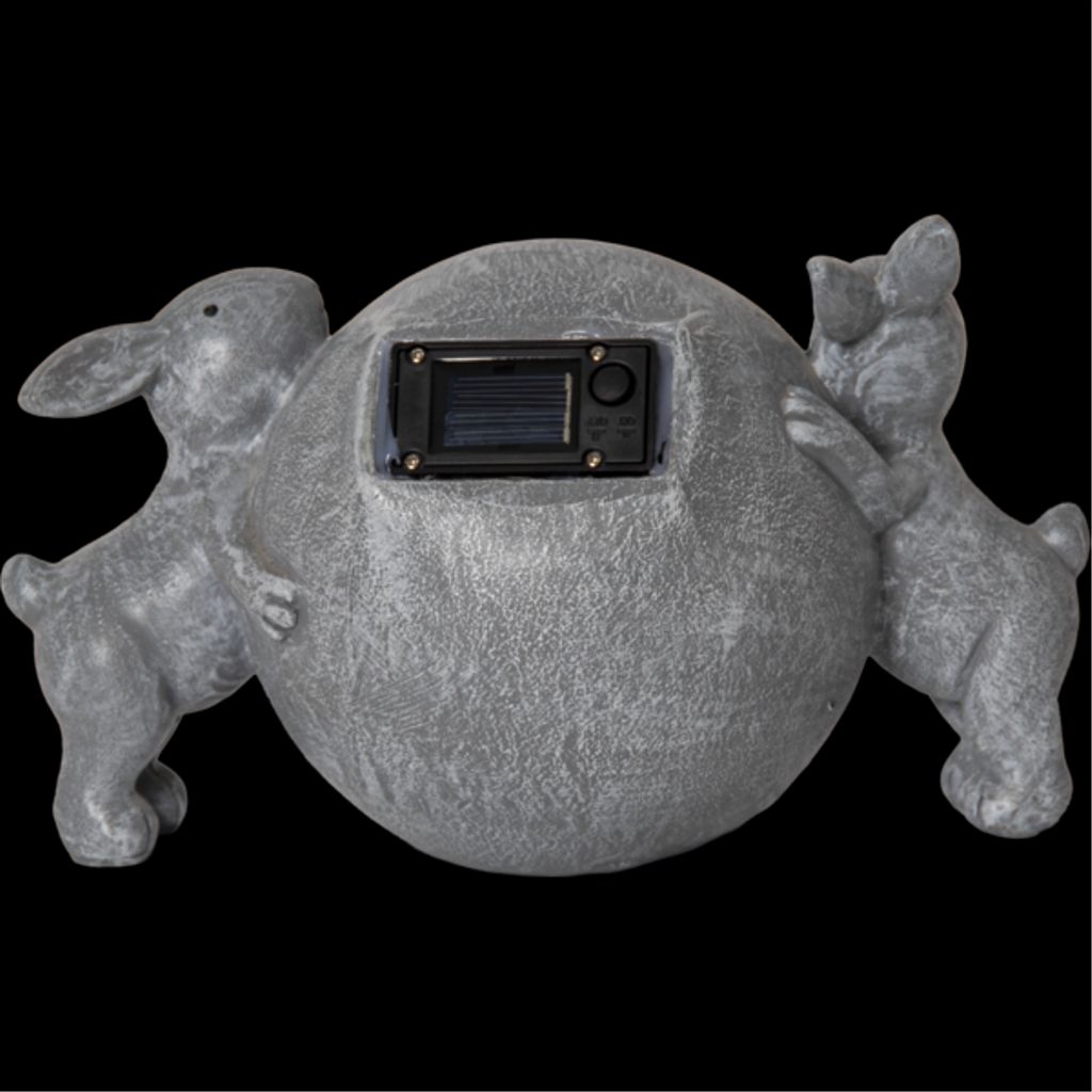 Star Trading LED solcellsdekoration Harriet – grå