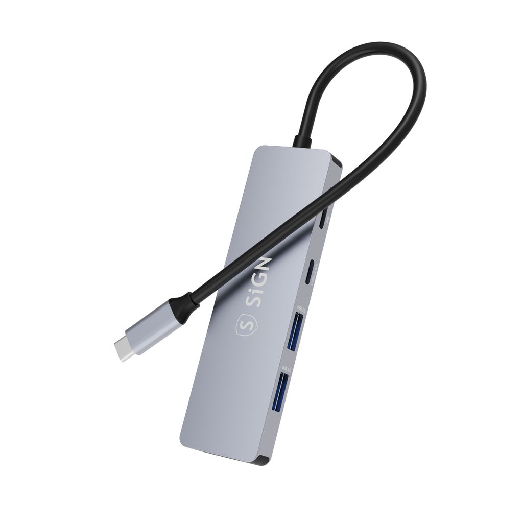 SiGN HUB USB-C auf USB-A / USB-C / PD / HDMI