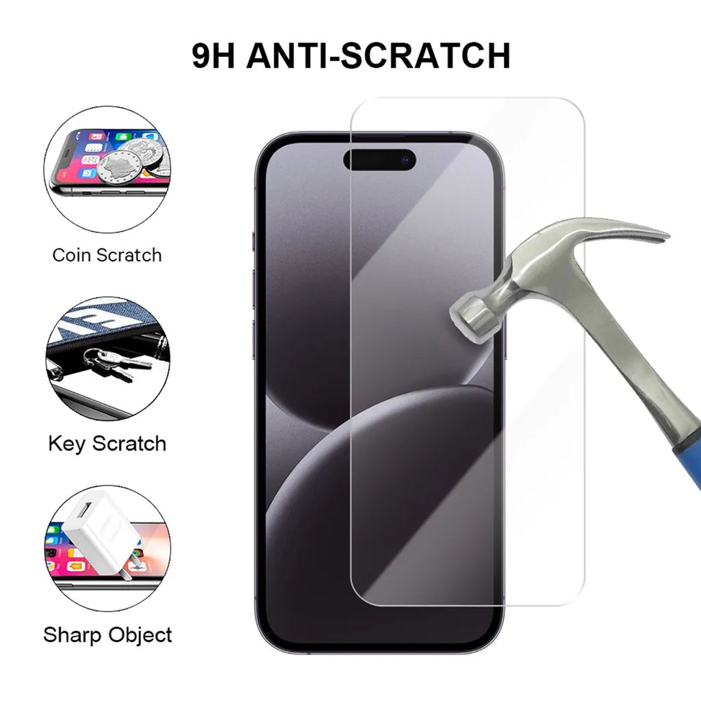 SiGN Ultra Slim Cover til iPhone 16 Pro Max - Gennemsigtig