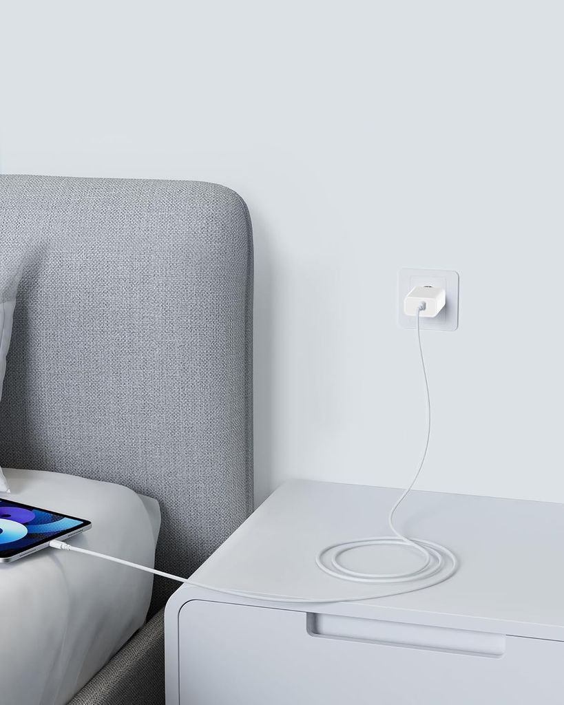SiGN 40W laturi USB-C PD pikalataus MacBook Airille, iPhonelle ja muille - valkoinen