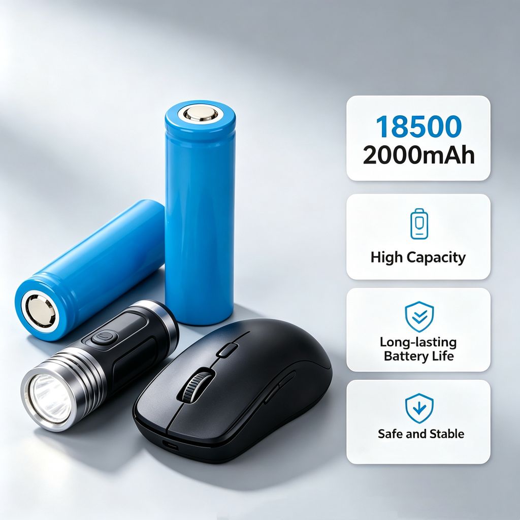 Nextbatt 18500 Akku 2000 mAh