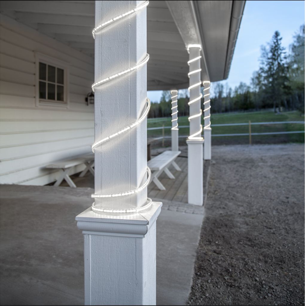 Star Trading FlatSMDLED ljusslang 5m – kallvit