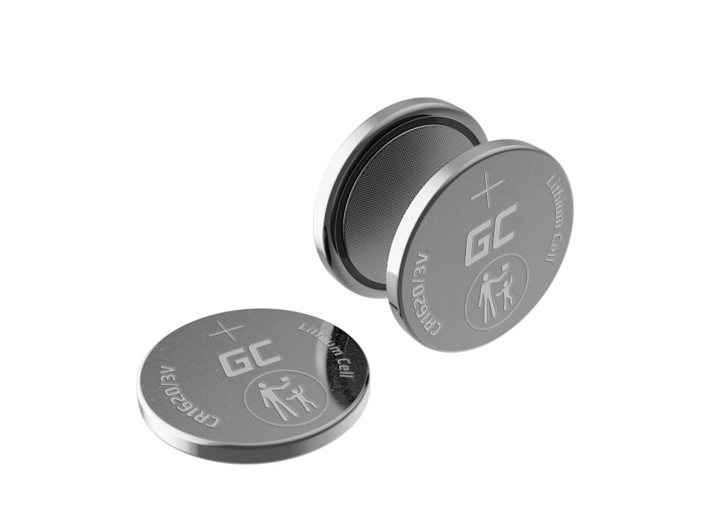 Green Cell CR1620 batteri 10-pak – 70mAh, 3V