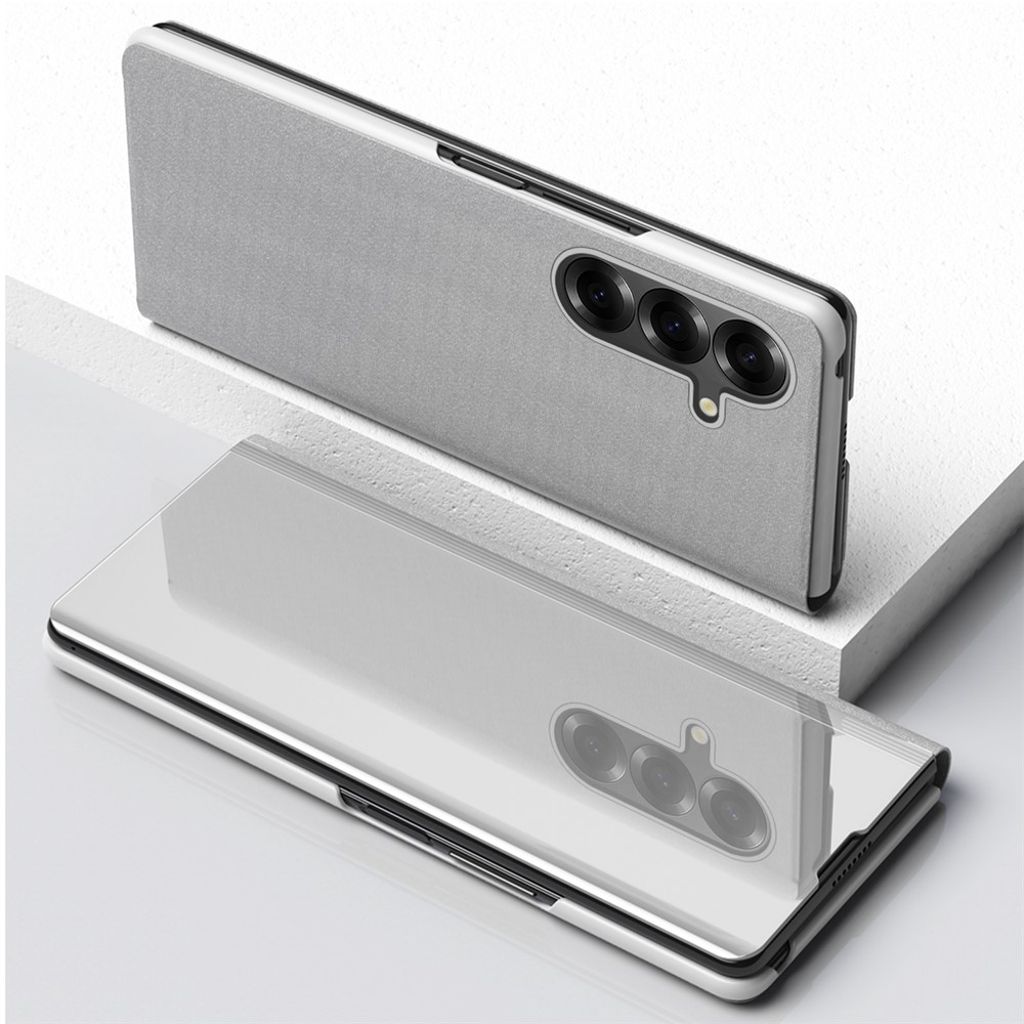 Samsung Galaxy Z Fold7 5G Fodral med genomskinlig vy - Silver