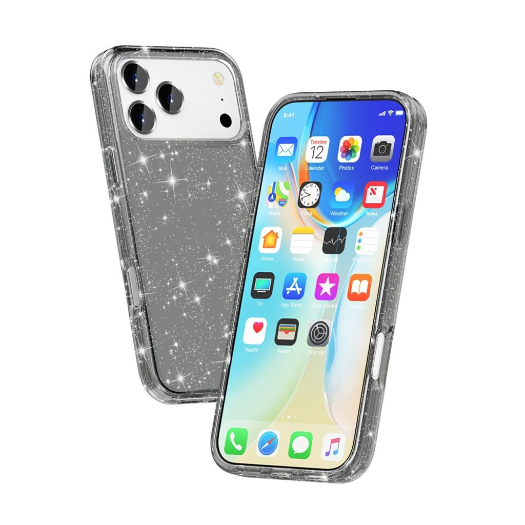 iPhone 17 Pro Max Acrylic Phone Case - Black